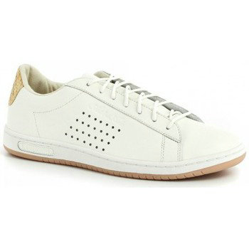 Le Coq Sportif Basket Arthur Ashe Raffia Blanc Cassé - Chaussures Baskets Basses Homme